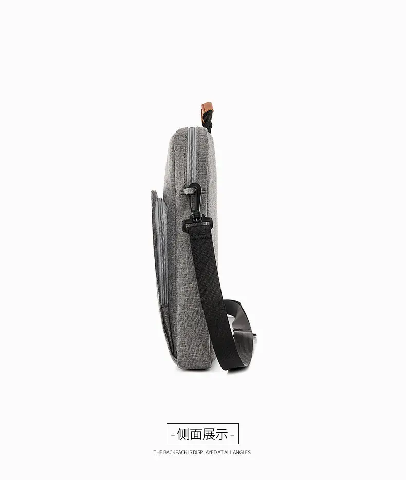 Black Crossbody Tablet Bag for Work & Commute — feature 35