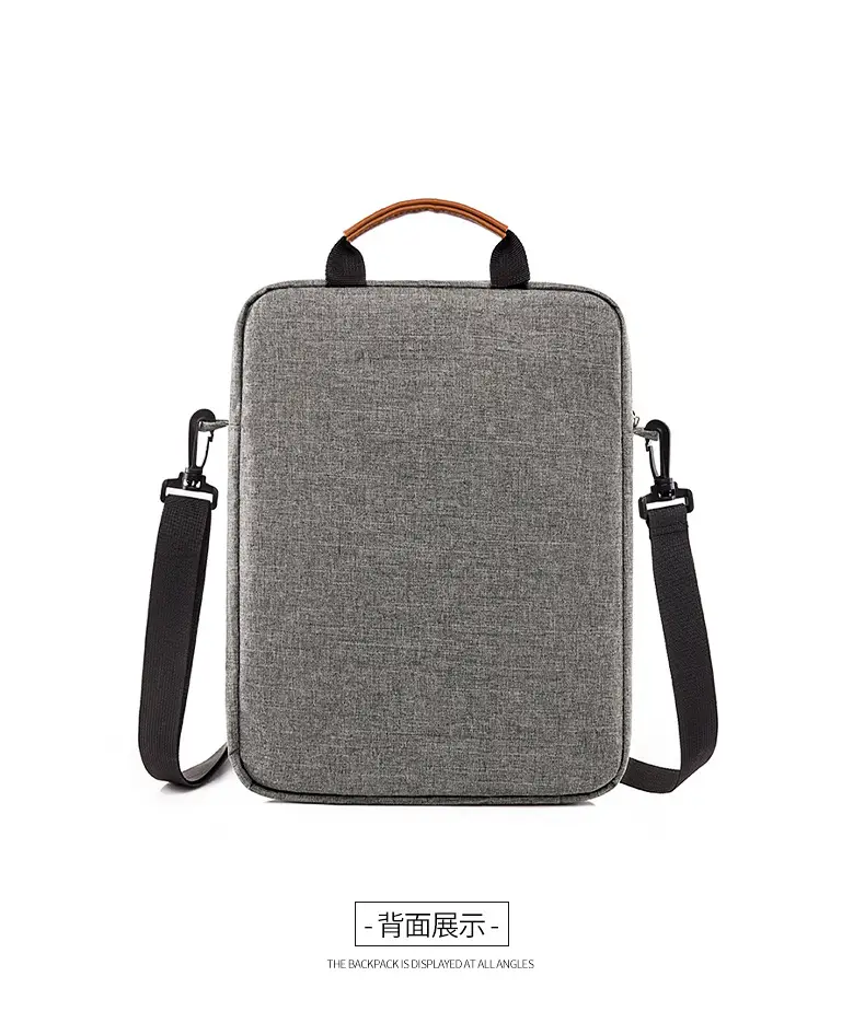Black Crossbody Tablet Bag for Work & Commute — feature 36