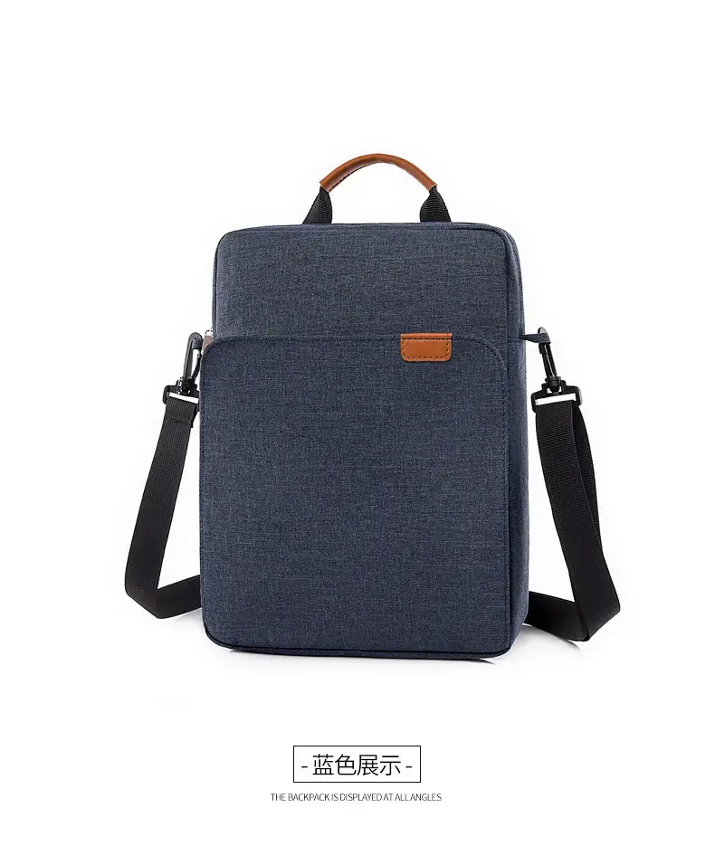 Black Crossbody Tablet Bag for Work & Commute — feature 38