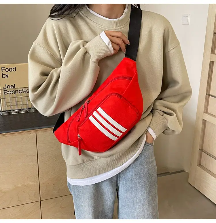 Red Crossbody Bag for Women 2025 Lightweight Outdoor Sports — feature 7