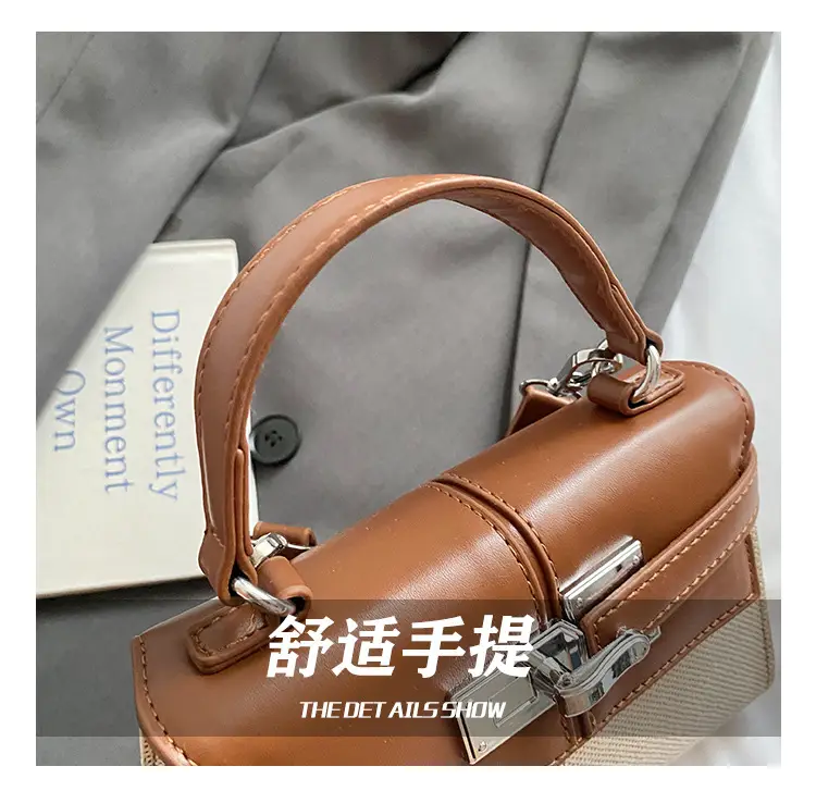 2025 New Kelly Bag High-End Fashion Brown Leather Crossbody — feature 10