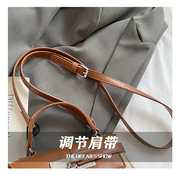 2025 New Kelly Bag High-End Fashion Brown Leather Crossbody — feature 11