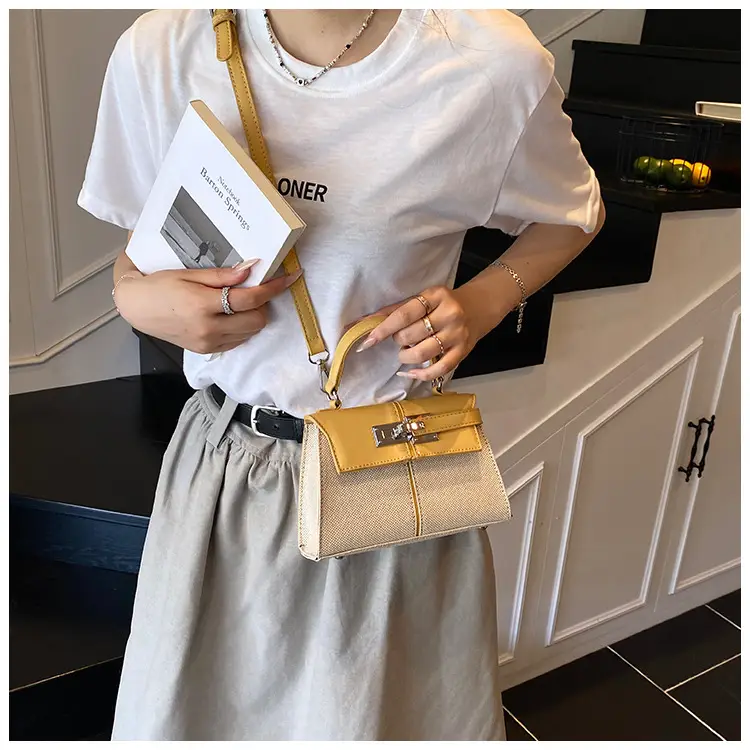 2025 New Kelly Bag High-End Fashion Brown Leather Crossbody — feature 14