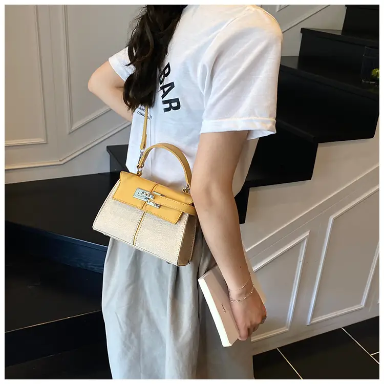 2025 New Kelly Bag High-End Fashion Brown Leather Crossbody — feature 15