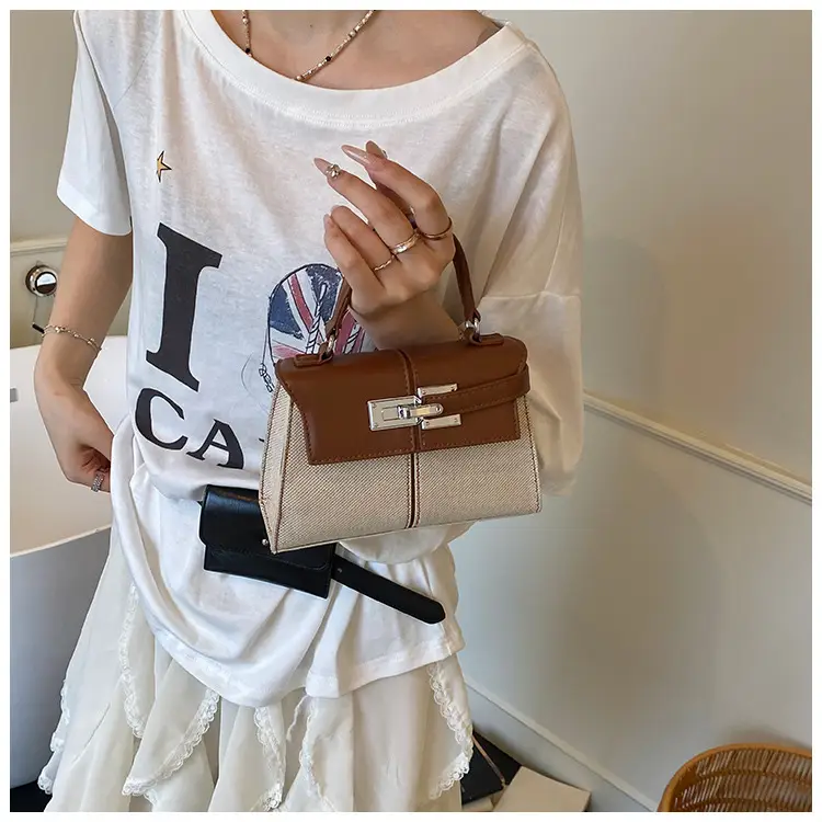 2025 New Kelly Bag High-End Fashion Brown Leather Crossbody — feature 19