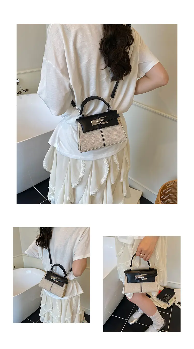 2025 New Kelly Bag High-End Fashion Brown Leather Crossbody — feature 6