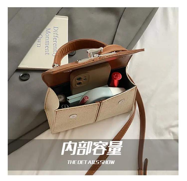 2025 New Kelly Bag High-End Fashion Brown Leather Crossbody — feature 8