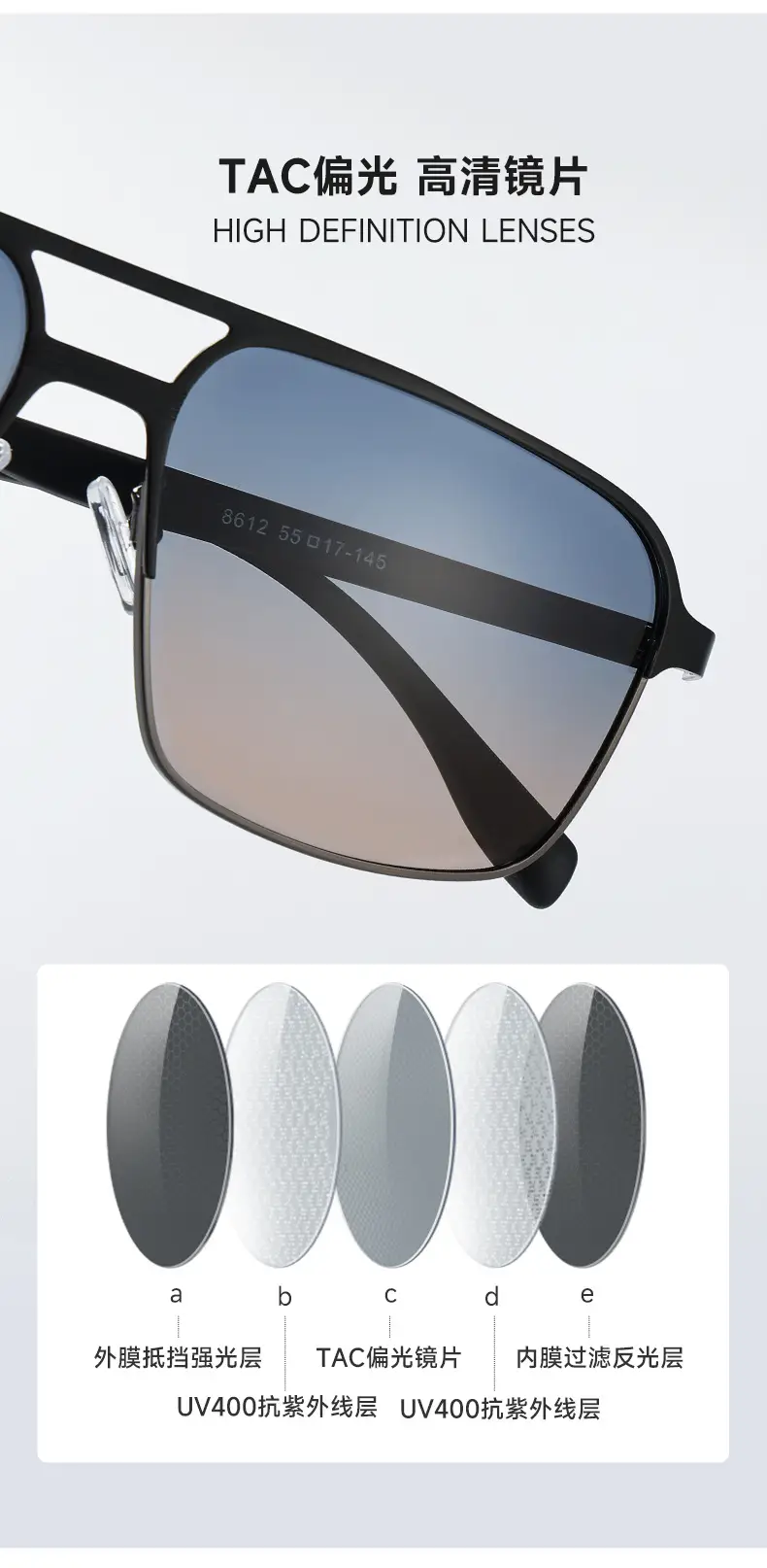 Men Polarized Sunglasses Black Sunglasses Driving Sports Fishing β feature 5