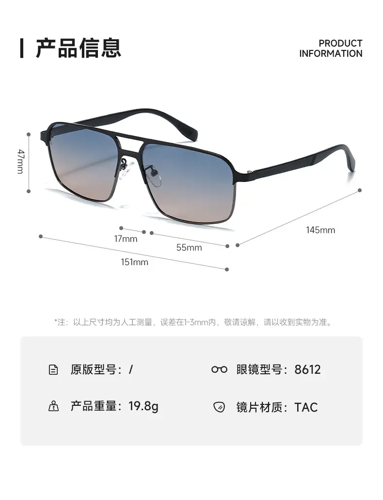 Men Polarized Sunglasses Black Sunglasses Driving Sports Fishing β feature 6