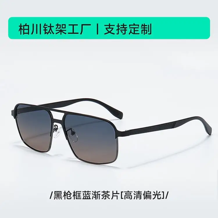 Men Polarized Sunglasses Black Sunglasses Driving Sports Fishing - Image 3