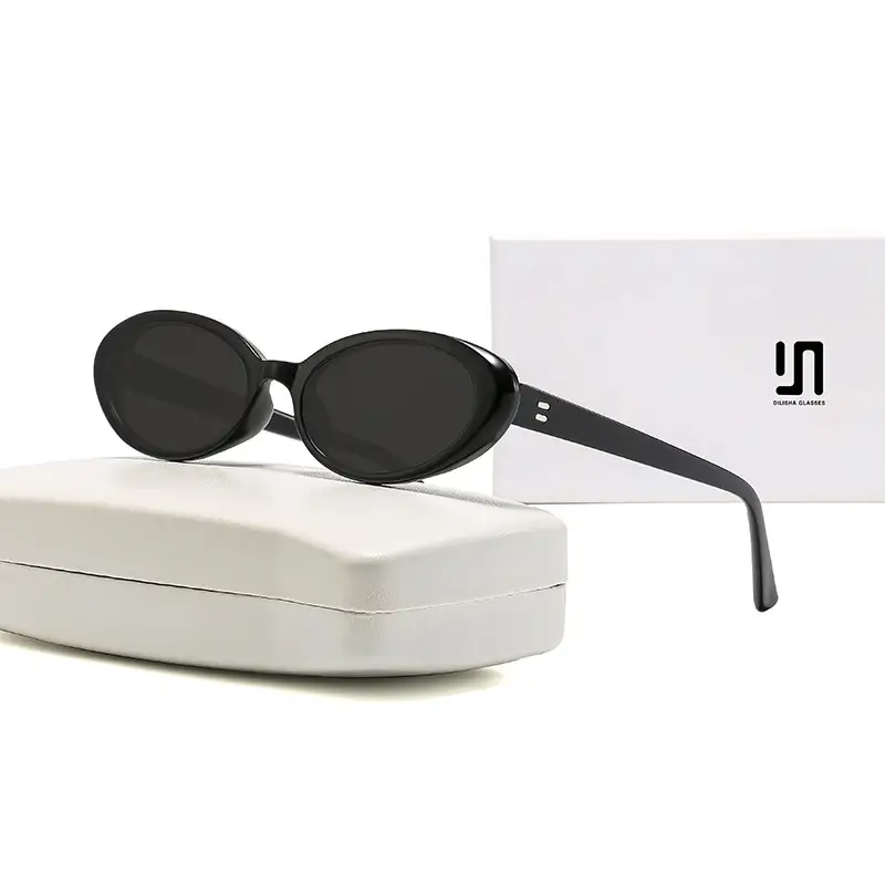 2026 Polarized Sunglasses for Women Silver Frame