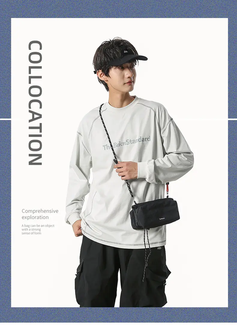 Tan Crossbody Bag for Men Women Mobile Phone Bag — feature 1