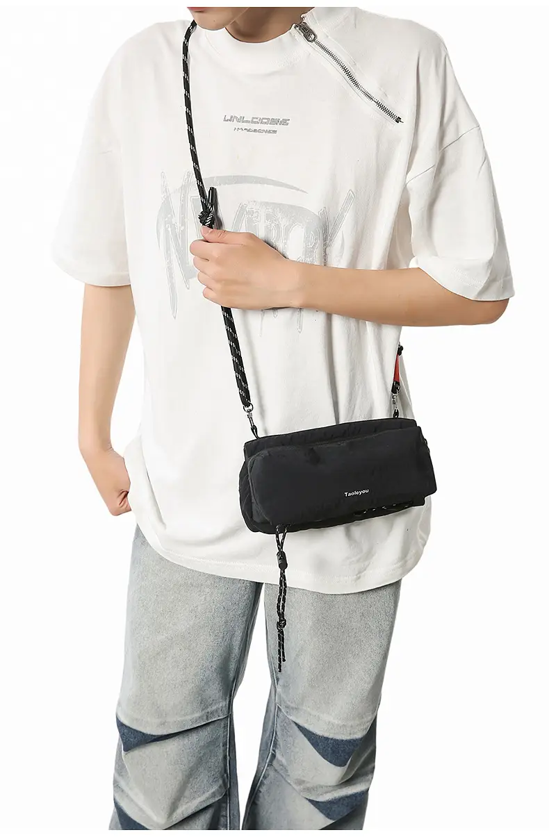 Tan Crossbody Bag for Men Women Mobile Phone Bag — feature 12