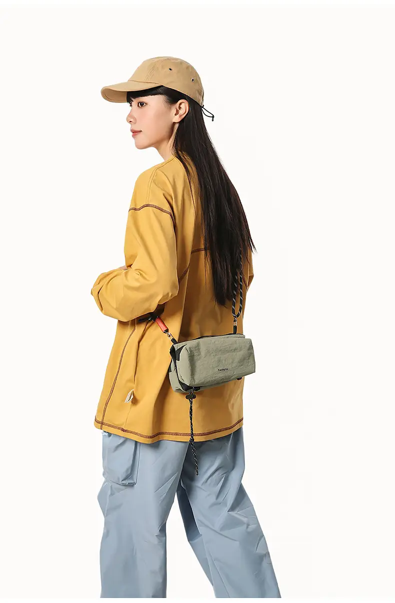 Tan Crossbody Bag for Men Women Mobile Phone Bag — feature 20