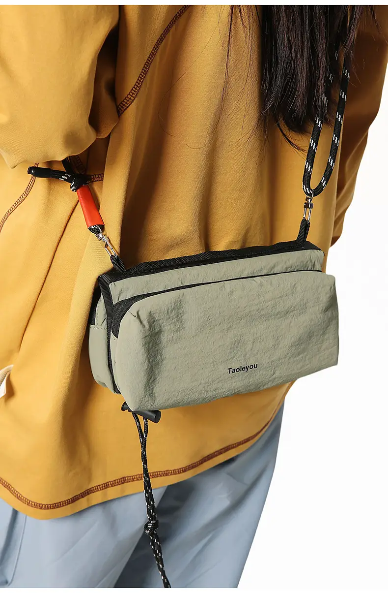 Tan Crossbody Bag for Men Women Mobile Phone Bag — feature 21