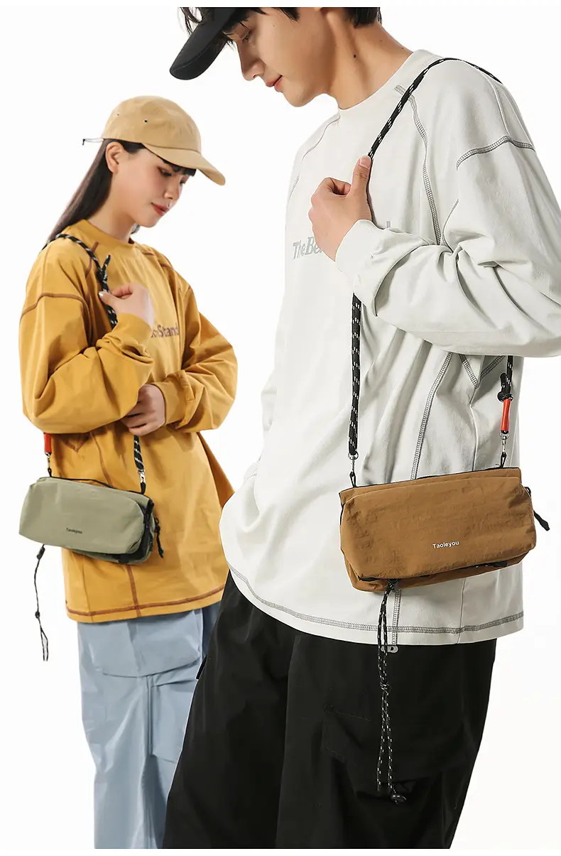 Tan Crossbody Bag for Men Women Mobile Phone Bag — feature 26