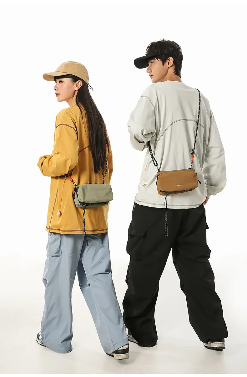 Tan Crossbody Bag for Men Women Mobile Phone Bag — feature 27