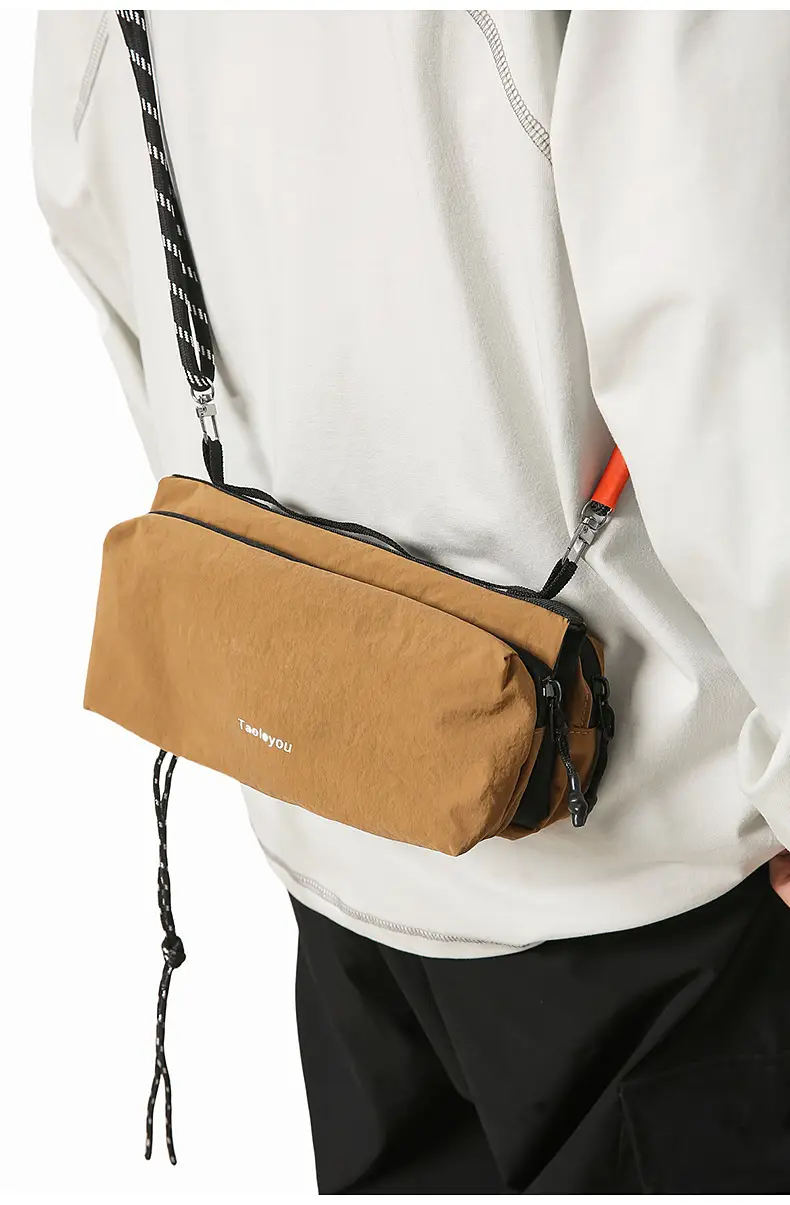 Tan Crossbody Bag for Men Women Mobile Phone Bag — feature 29