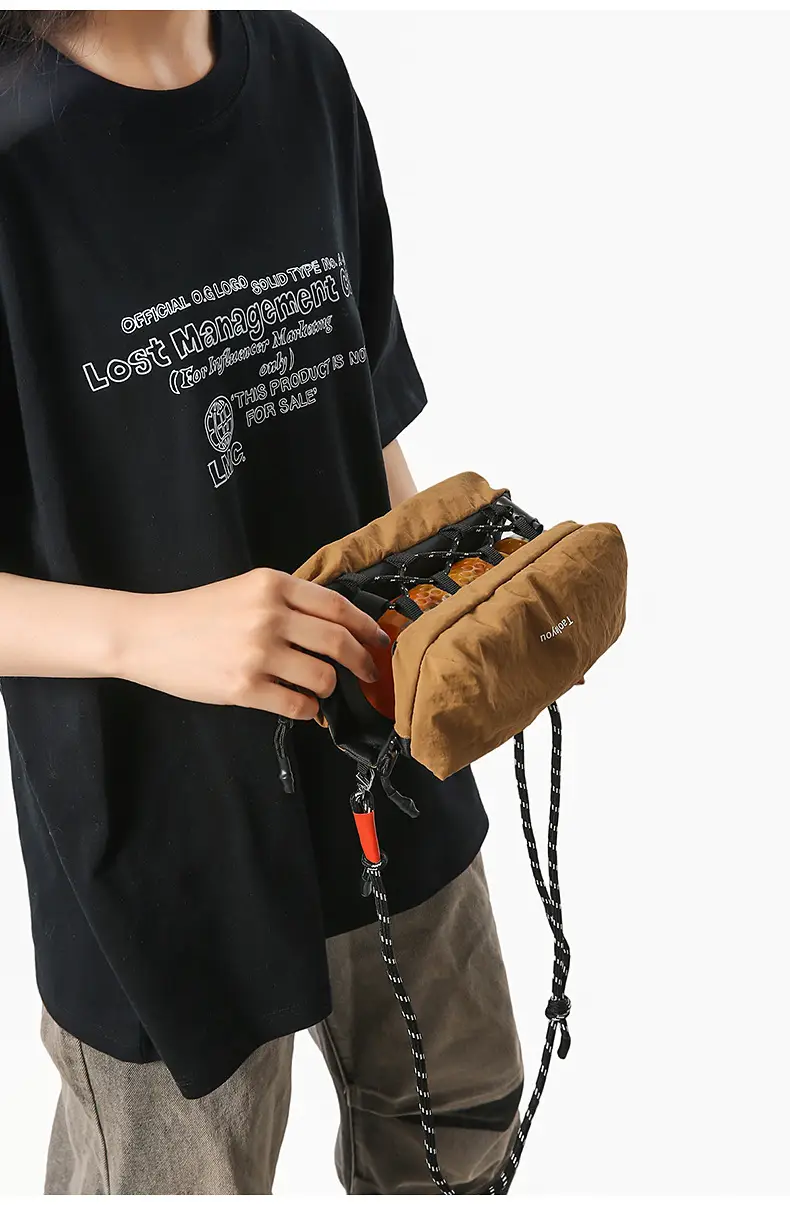 Tan Crossbody Bag for Men Women Mobile Phone Bag — feature 36