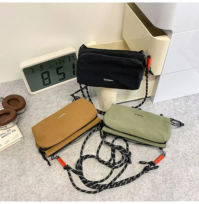 Tan Crossbody Bag for Men Women Mobile Phone Bag — feature 37
