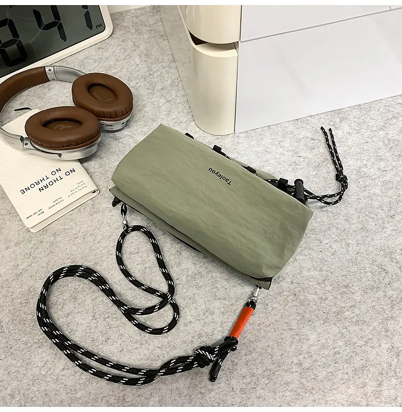 Tan Crossbody Bag for Men Women Mobile Phone Bag — feature 40