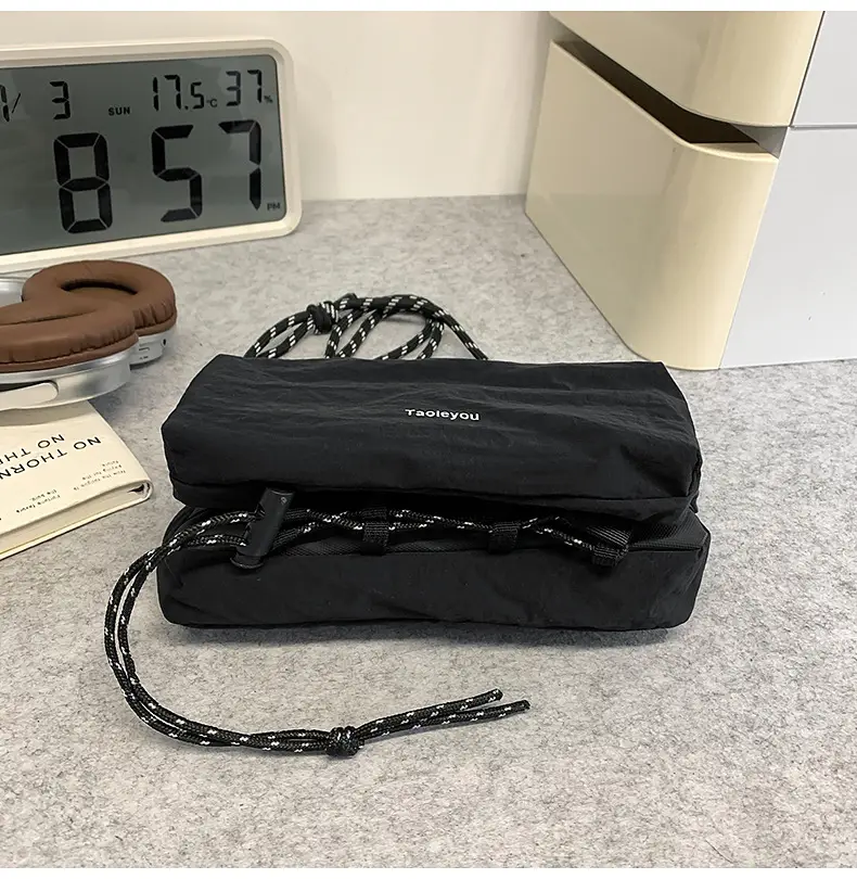 Tan Crossbody Bag for Men Women Mobile Phone Bag — feature 48