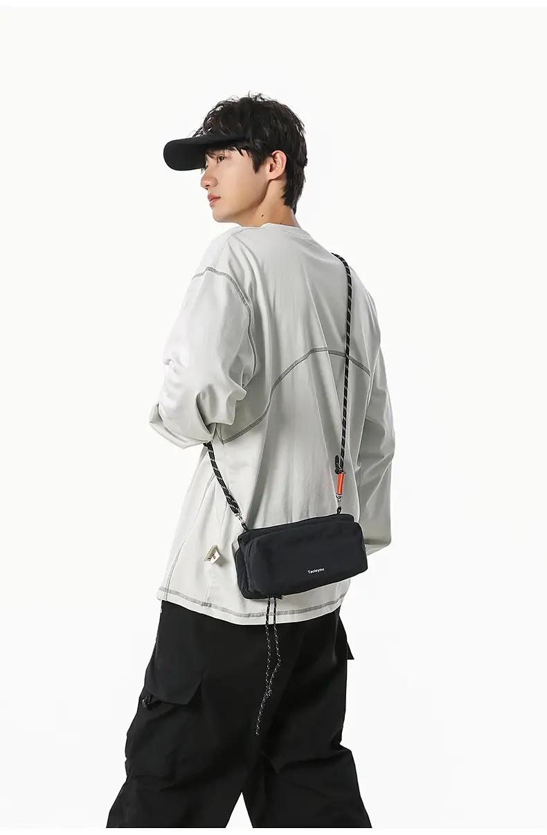 Tan Crossbody Bag for Men Women Mobile Phone Bag — feature 7