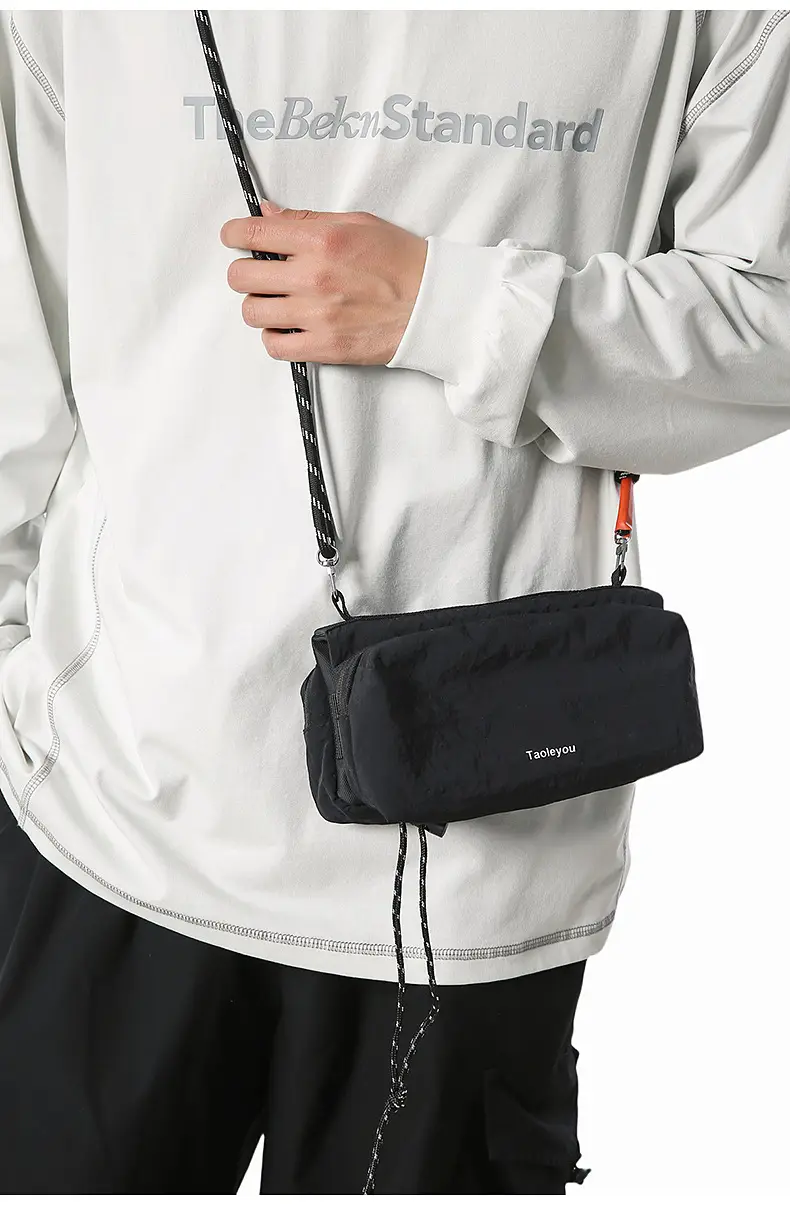 Tan Crossbody Bag for Men Women Mobile Phone Bag — feature 8