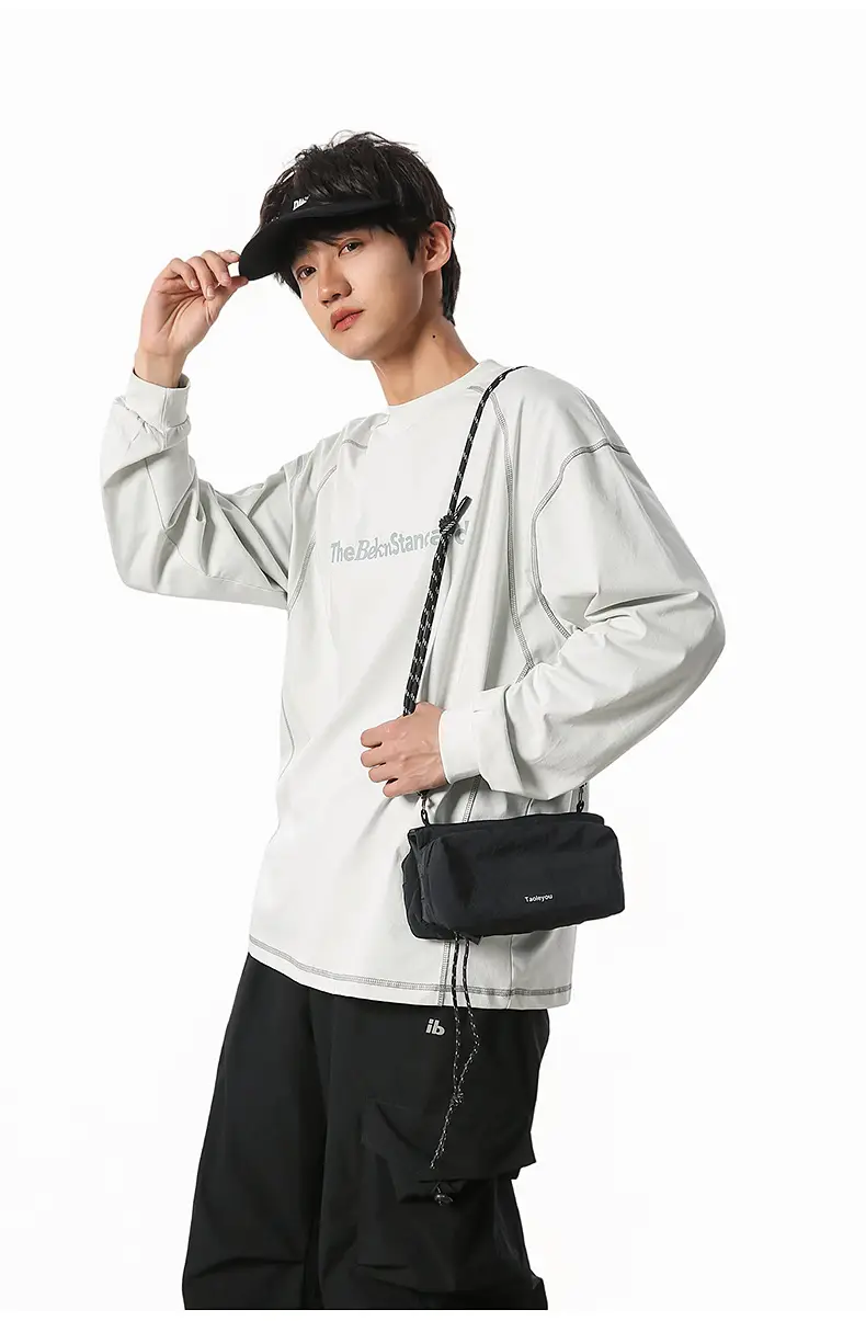 Tan Crossbody Bag for Men Women Mobile Phone Bag — feature 9