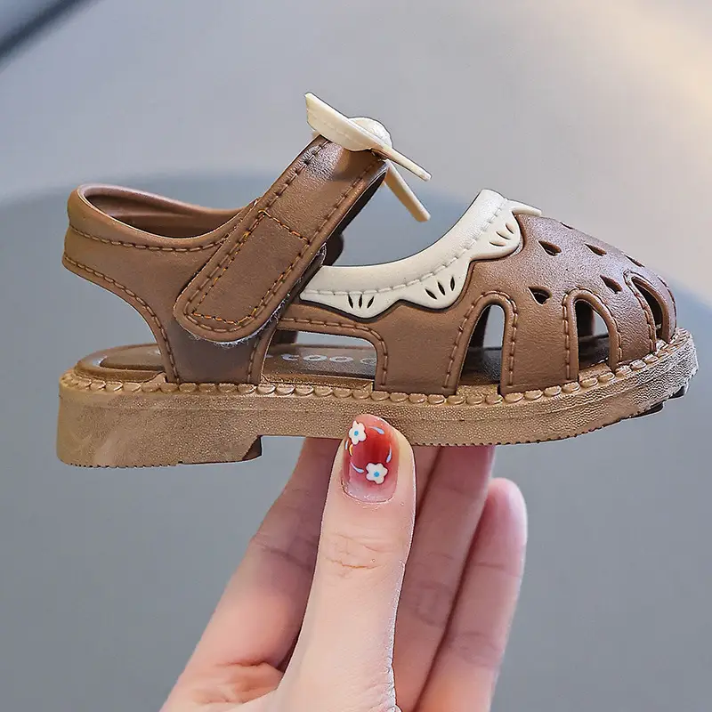 Baby Sandals Girls Princess Step Shoes Non-Slip Soft Sole Learning Summer New Baby Shoes Baotou Children - Image 9