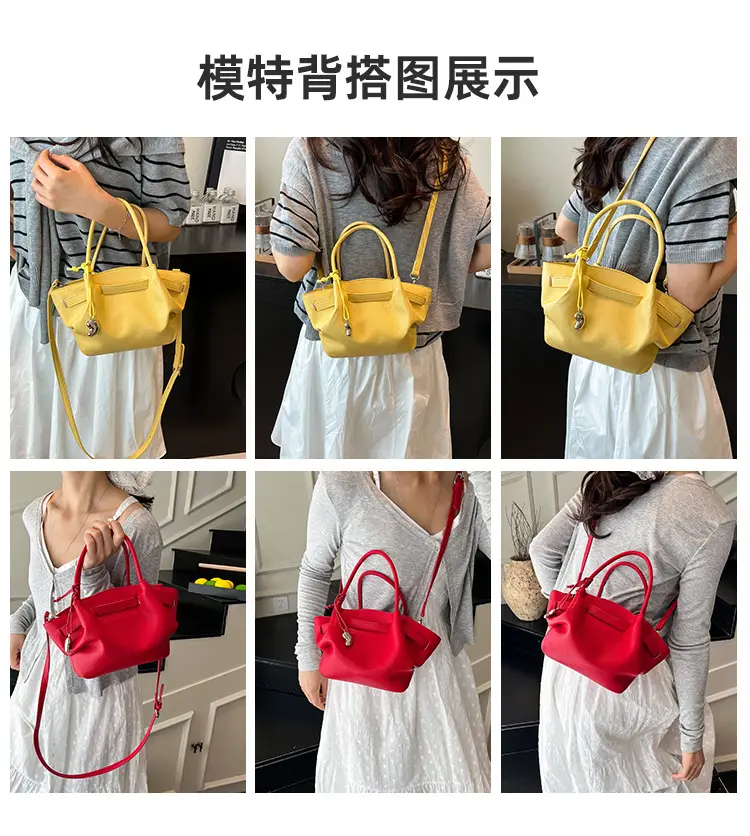 Red Crossbody Bag for Women 2025 Summer Large Capacity — feature 6