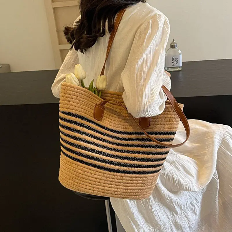 Women Straw Handbag 2026 New Design 1 Pc - Image 22