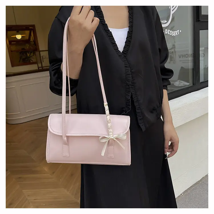Pink French Style Shoulder Bag for Women 2025 — feature 15