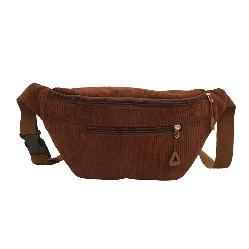 Corduroy Chest Bag for Women Commuter Shoulder 2025 - Image 3