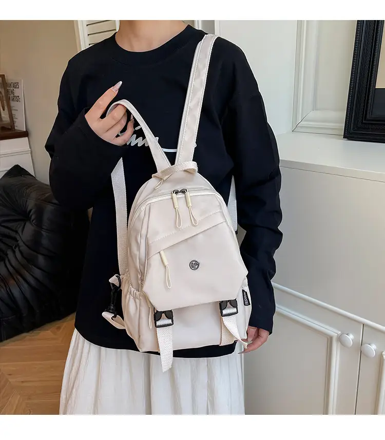 Yellow Multifunctional Shoulder Backpack for Girls — feature 1