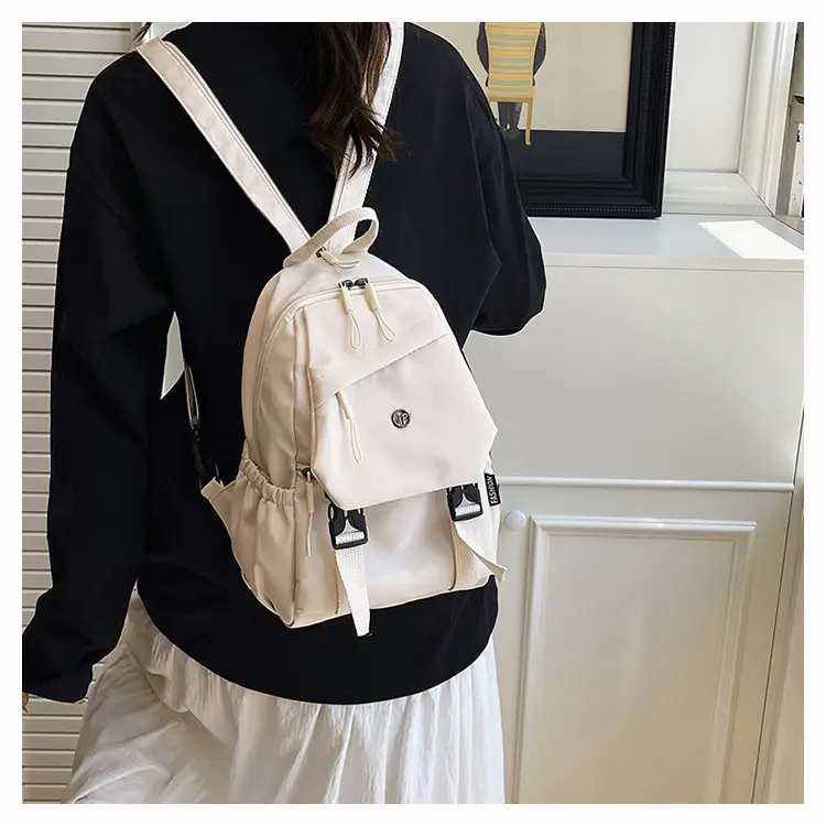 Yellow Multifunctional Shoulder Backpack for Girls — feature 14