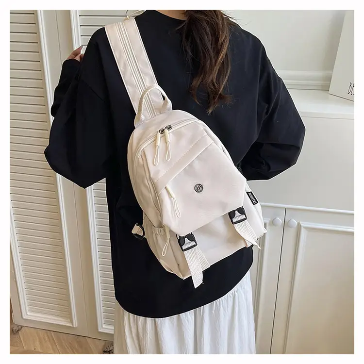 Yellow Multifunctional Shoulder Backpack for Girls — feature 17