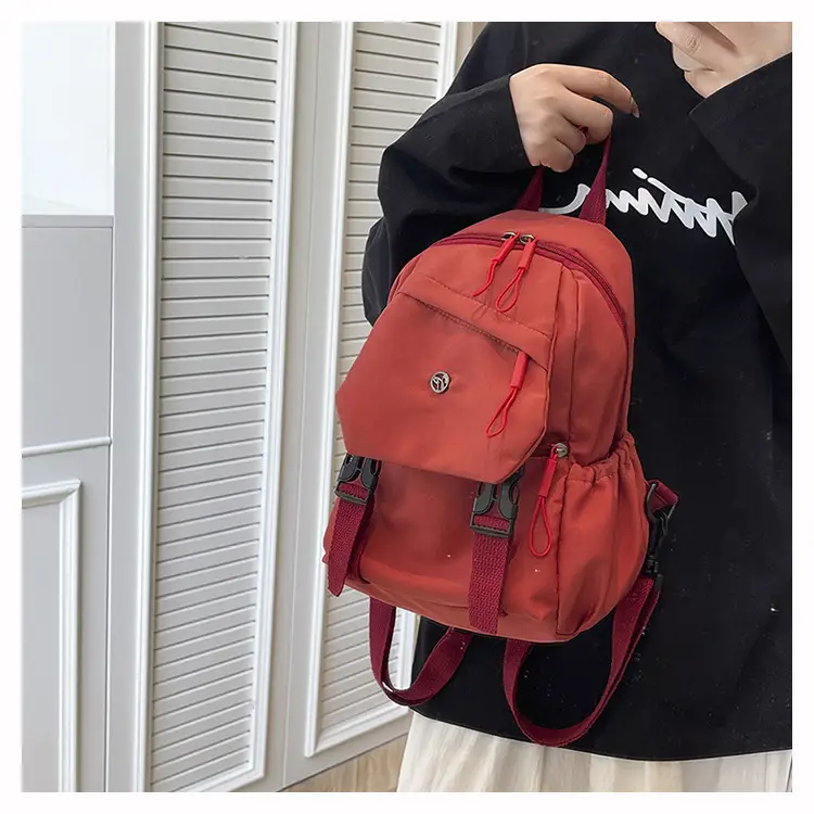 Yellow Multifunctional Shoulder Backpack for Girls — feature 18