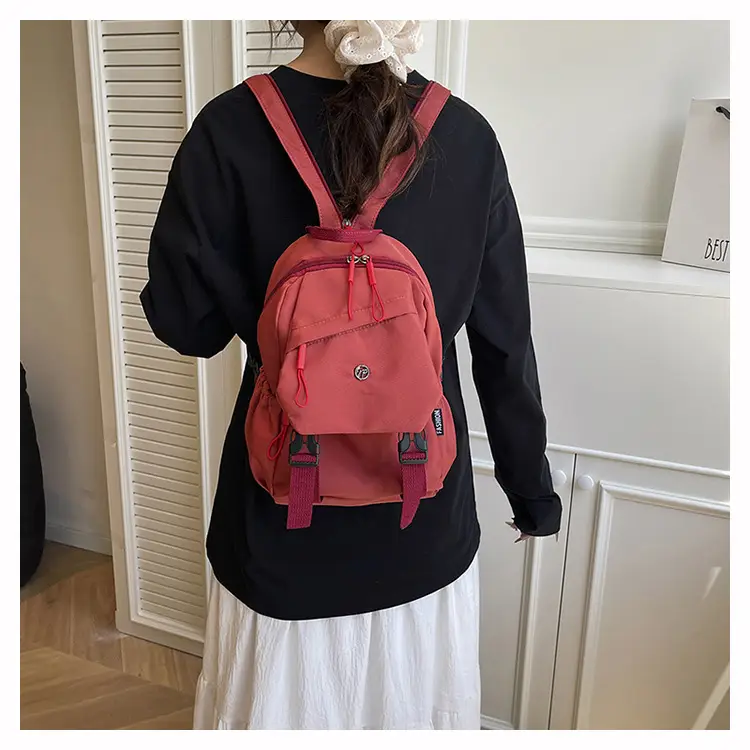 Yellow Multifunctional Shoulder Backpack for Girls — feature 19