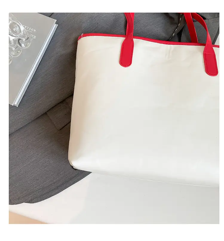Women Printed Cherry Bag Yellow Handles — feature 12