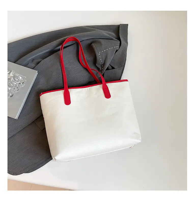 Women Printed Cherry Bag Yellow Handles — feature 6