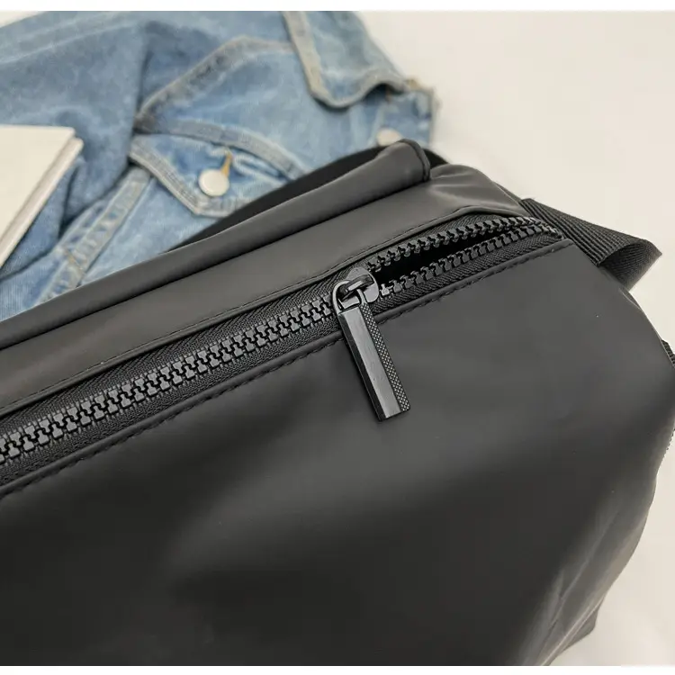 2025 Large Capacity Casual Shoulder Bag Black Japanese Trendy — feature 30