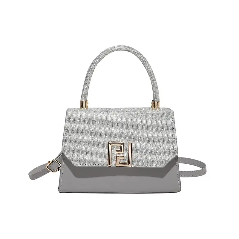 2025 New Korean Fashion Small Square Bag Cross-Border Chain Women's Bag Light Luxury Versatile Stylish Single Shoulder Crossbody Underarm Bag luggage and leather goods - Image 9