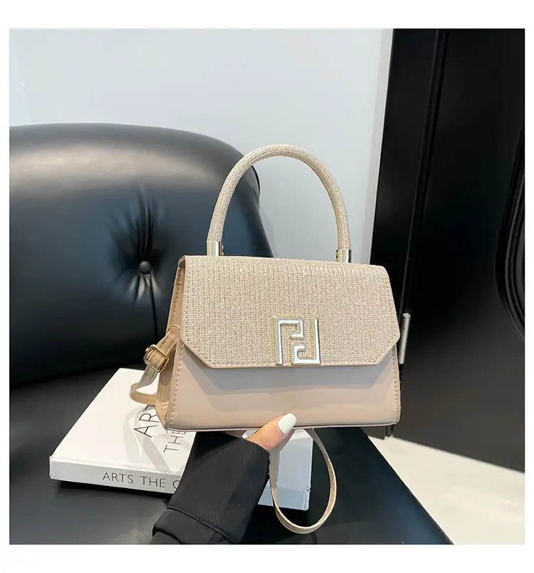 2025 New Korean Fashion Small Square Bag Cross-Border Chain Women's Bag Light Luxury Versatile Stylish Single Shoulder Crossbody Underarm Bag luggage and leather goods — feature 27