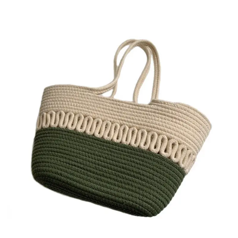 New Large Capacity French Straw Bag for Women - Image 11