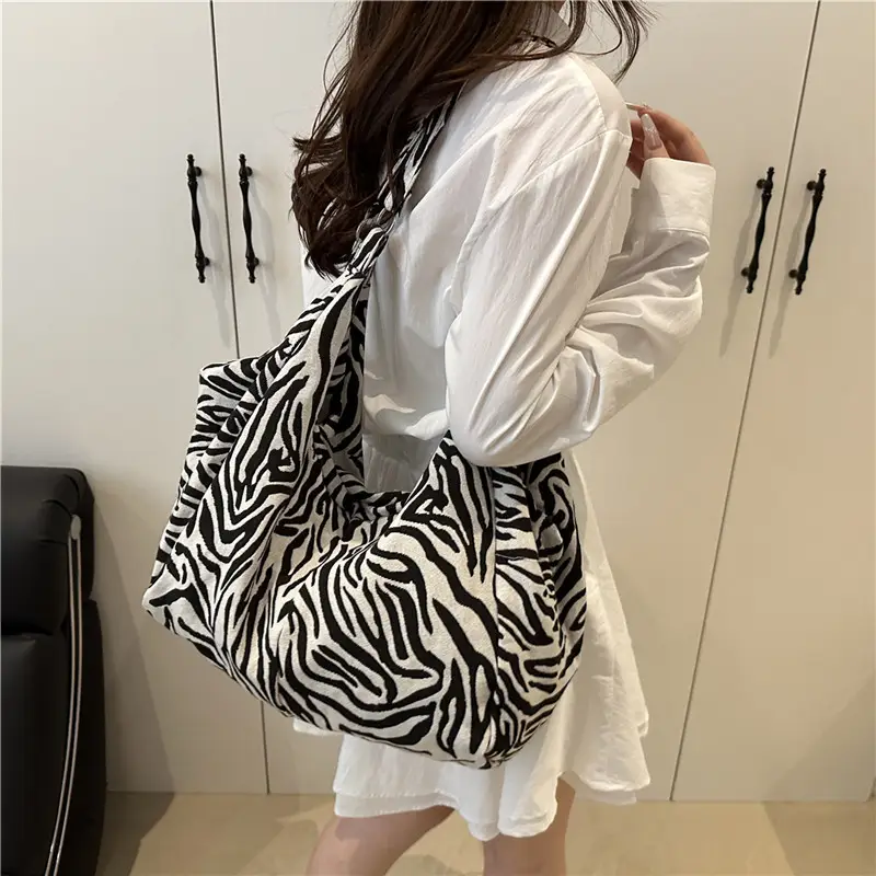 Summer Plaid Women's Shoulder Bag Large Capacity — feature 24