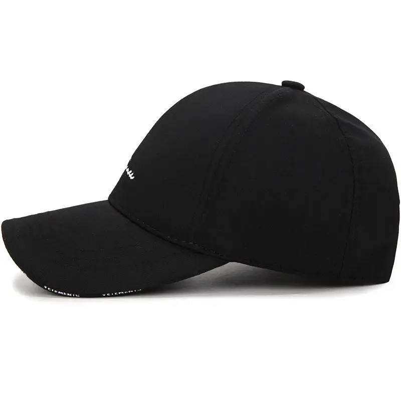 Black Korean Style Baseball Cap for Men Women Autumn Winter Casual Sun Visor Caps — feature 3