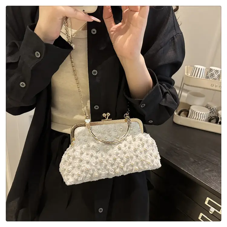 Purple Pearl Chain Crossbody Bag for Women 2025 — feature 16