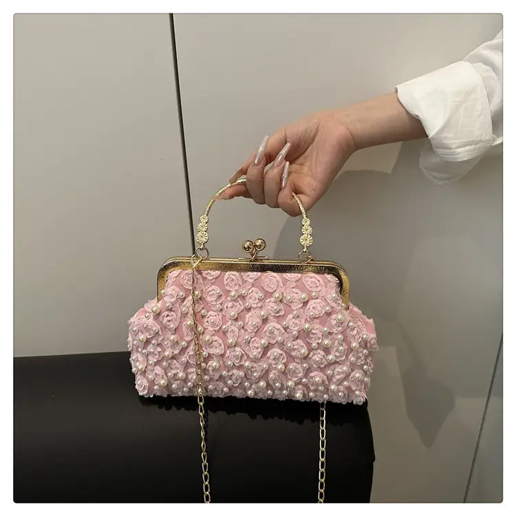 Purple Pearl Chain Crossbody Bag for Women 2025 — feature 20