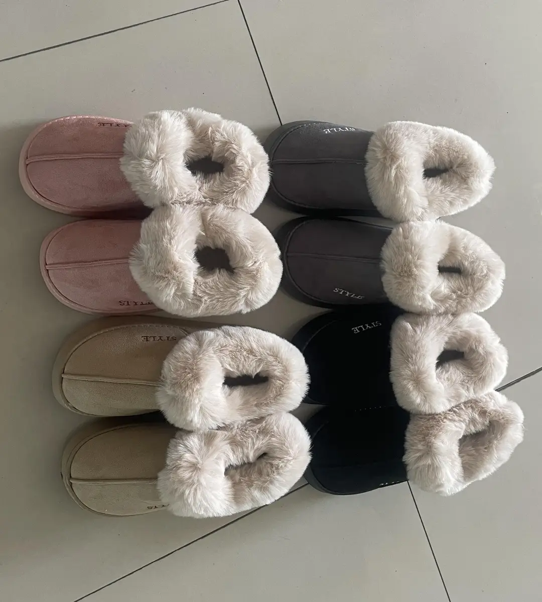 New All-Inclusive Heel Cotton Shoes for Women in Winter Indoor Home Use Thick-Soled Non-Slip Warm Cotton Slippers for Men in Winter — feature 2